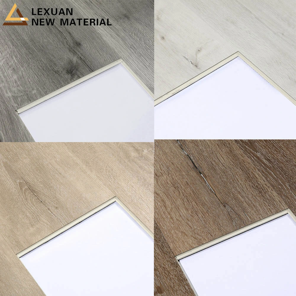 Free Samples Waterproof Unilin Click Wooden Color Plastic Rigid Click Vinyl PVC Spc Flooring with Good Price for Hotel