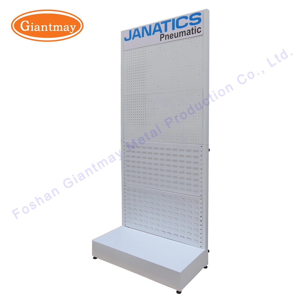 Exhibition Pegboard Garden Digging Power Tool Hanging Display Rack for Hardware Shop