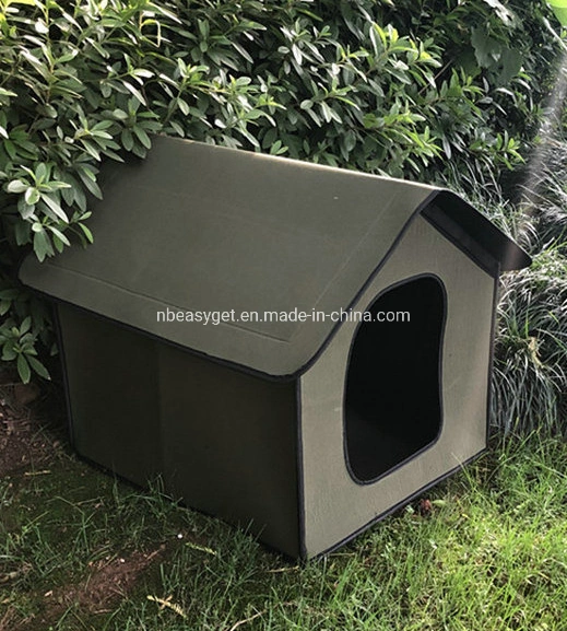 Portable Soft Dog House Cat House, Outdoor Waterproof Windproof Rainproof Dog Pet House, Foldable Semi Enclosed Pet Puppy House Esg12790