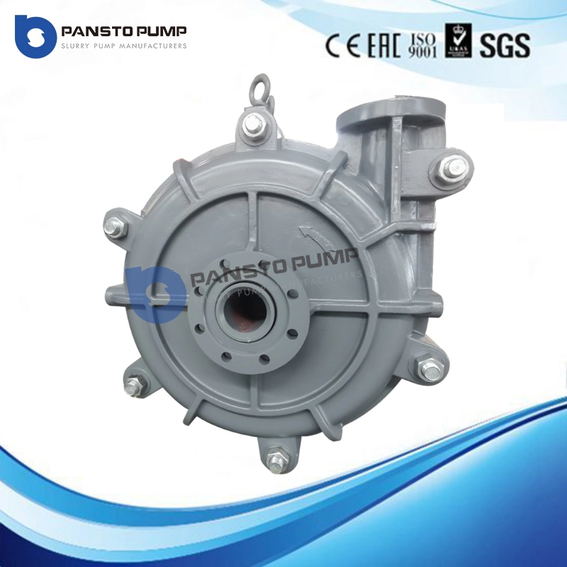 High Temperature Resistance Expeller Seal Slurry Pump for Zinc Mine