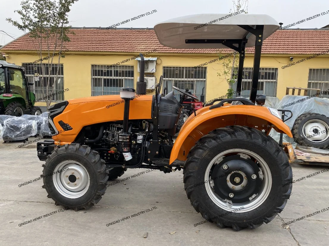 Mini Farm Tractor Price 4X4 Farming Machine Agricultural High-End Seats with Built-in Reversing Camera