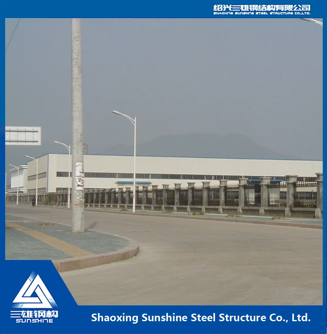 Prefabricated Building Low-Cost Light Frame Steel Construction Used on Workshop /Warehouse