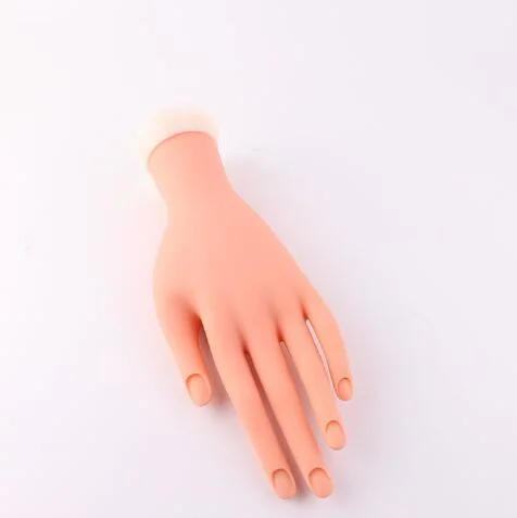 Soft Painting Nail Trainer Hand Mold Nail Art Tool