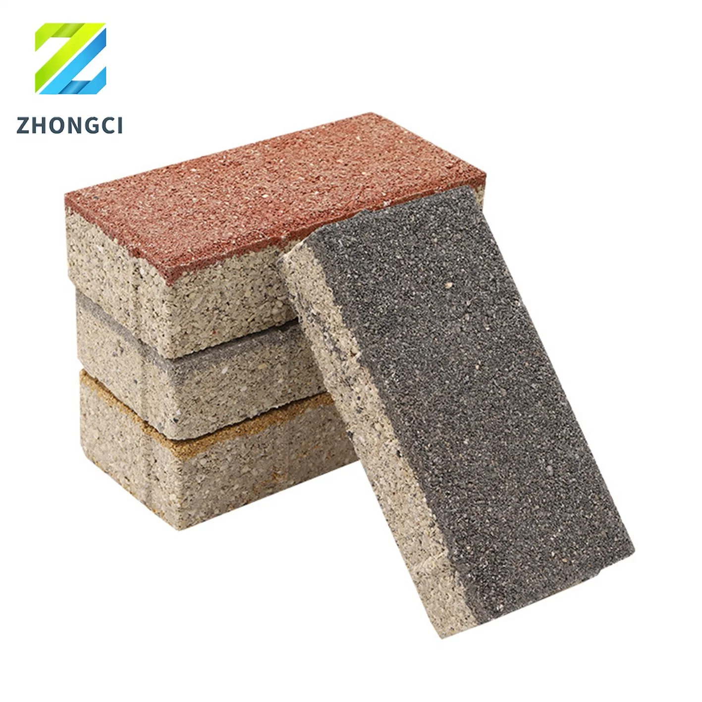 Zhongci Building Material Price Gravel Driveway Design Clay Paving Brick