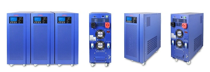 Single Phase Grid Tie DC to AC Solar Wind Power Supply Inverter Digital DSP Inverter with Dual Multiple Sockets Power Inverter