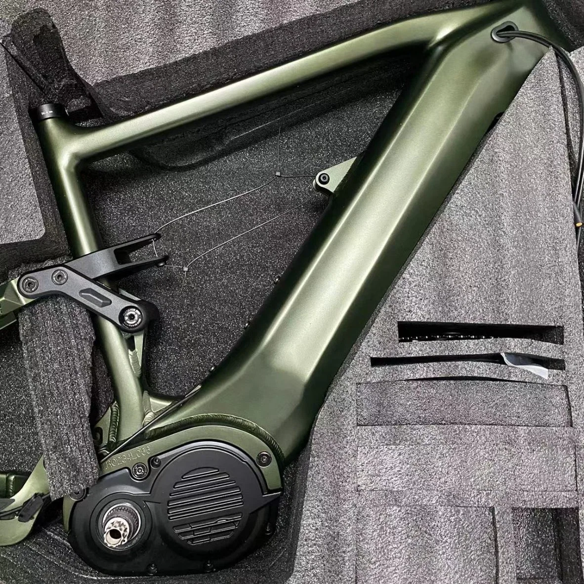 Bafang 29"*3.0 Электрический Bike Frame аккумулятор M620 G510 M500 M510 Комплект для преобразования ДВИГАТЕЛЕЙ СРЕДНЕГО РАЗМЕРА Eike Full Suspension Frame 3D Chameleon Синий