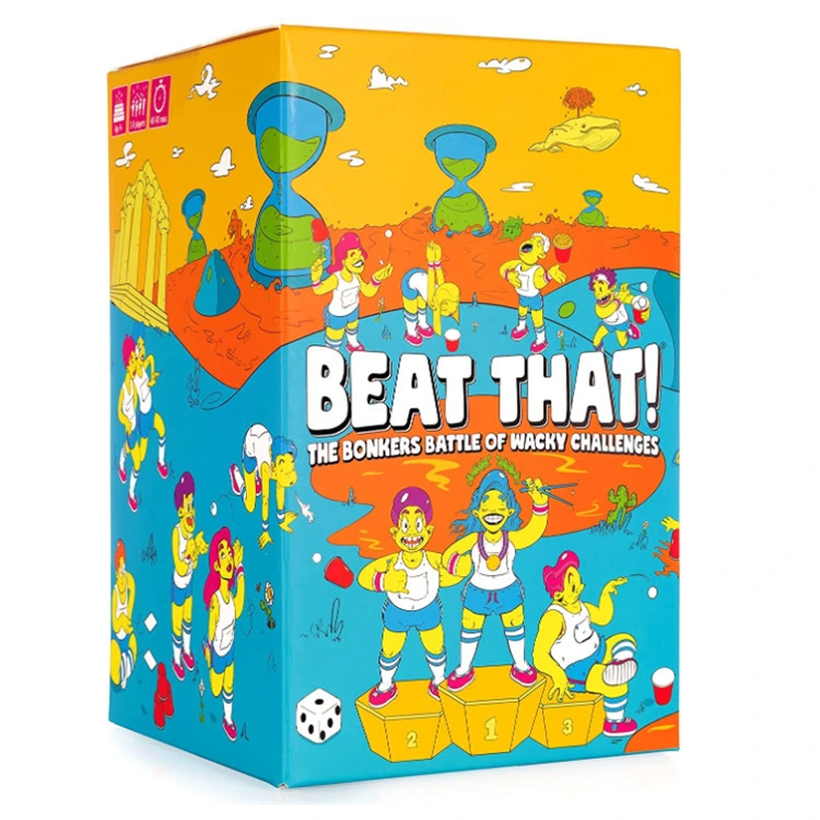 Battre ce jeu de cartes de jeu de plateau pour adultes et enfants Cartes rassemblements Parties