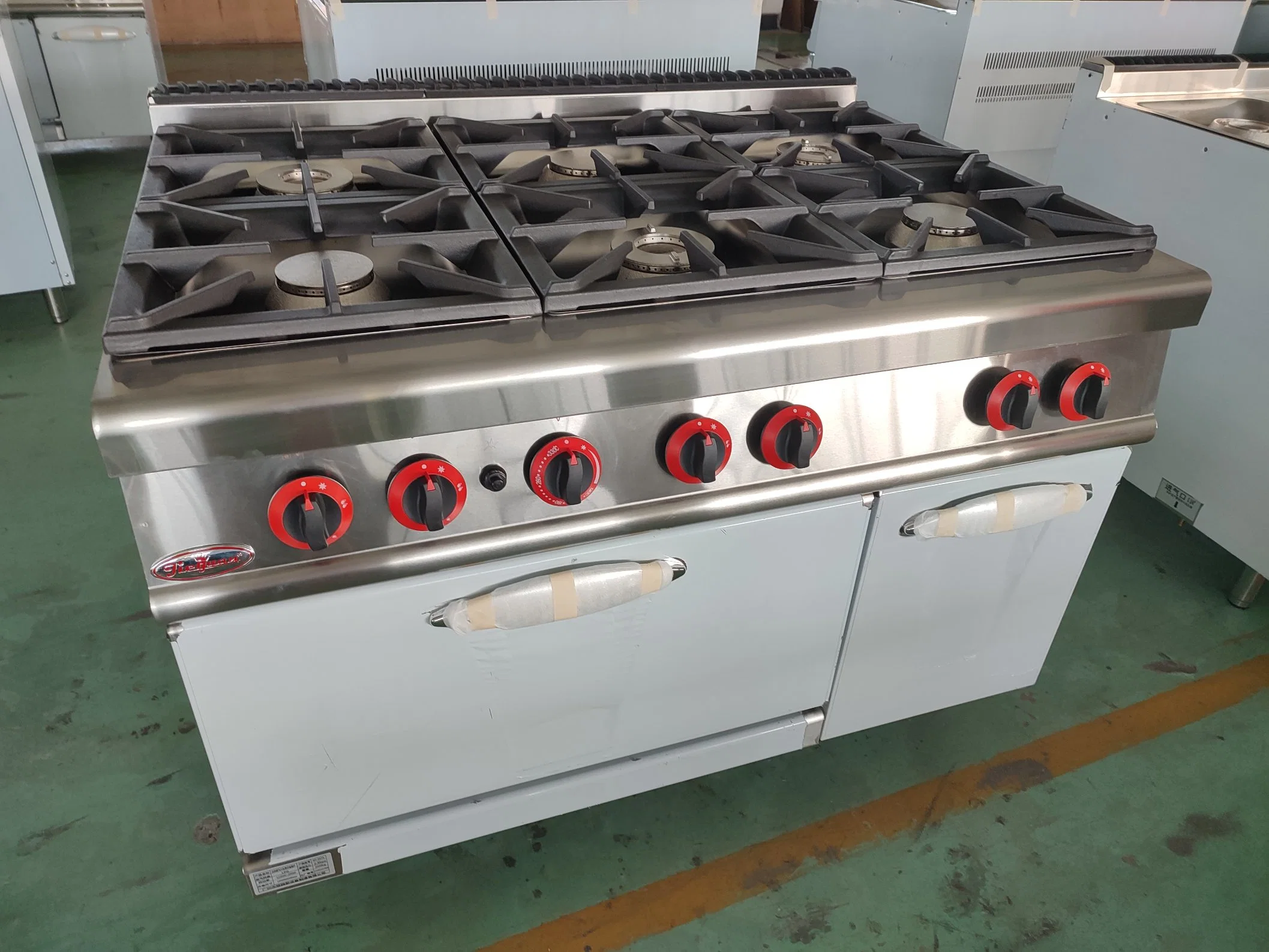 700 Series Gas Range 6-Burner with Gas Oven/Cabinet Gh-797A