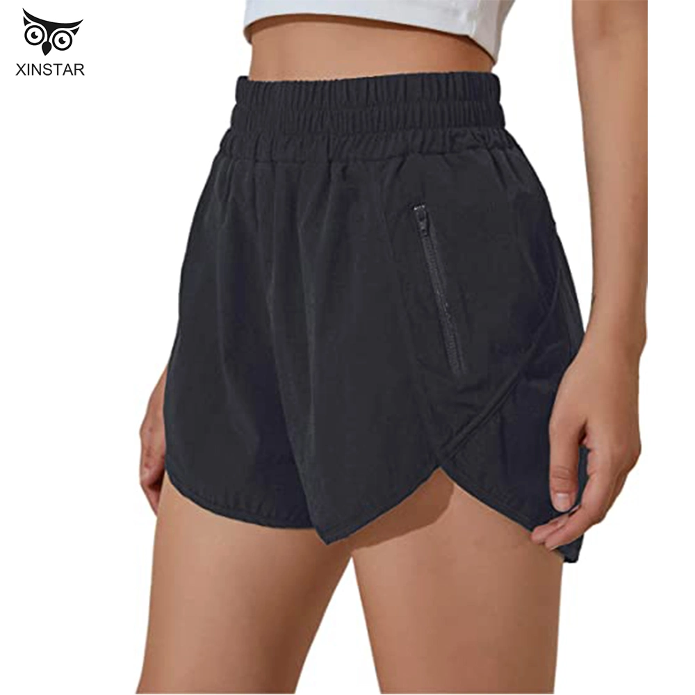 Damen′ S Laufshorts elastische Shorts mit hoher Taille