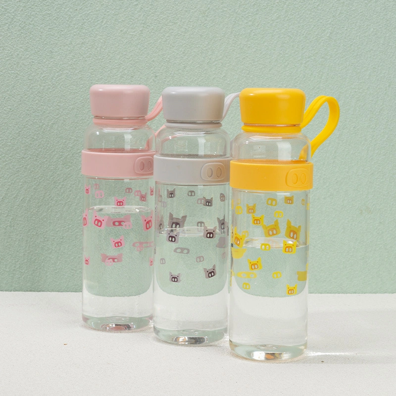 High Value Clear Portable Cup Plastic Sports Water Bottle