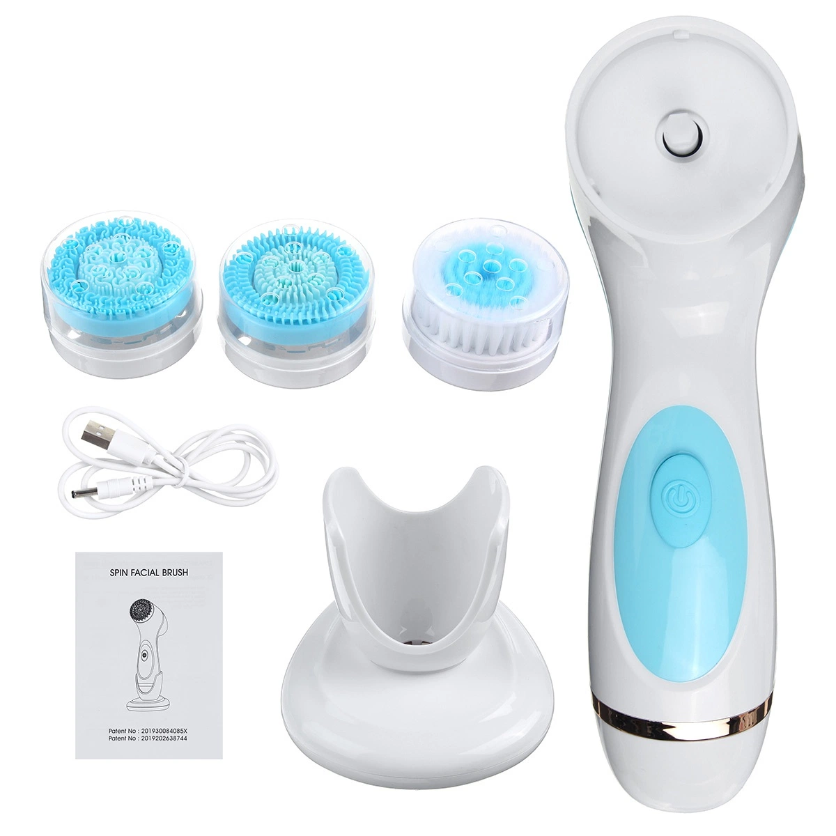 Professional Multi Functional Beauty Skin Care Electric Facial SPA Set Cleansing Brush Cleanser Device Beauty Instrument