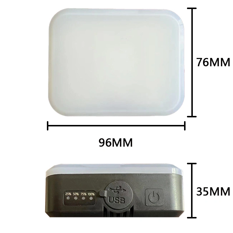 Luz de emergencia LED de la carpa con cuatro tipos de luz