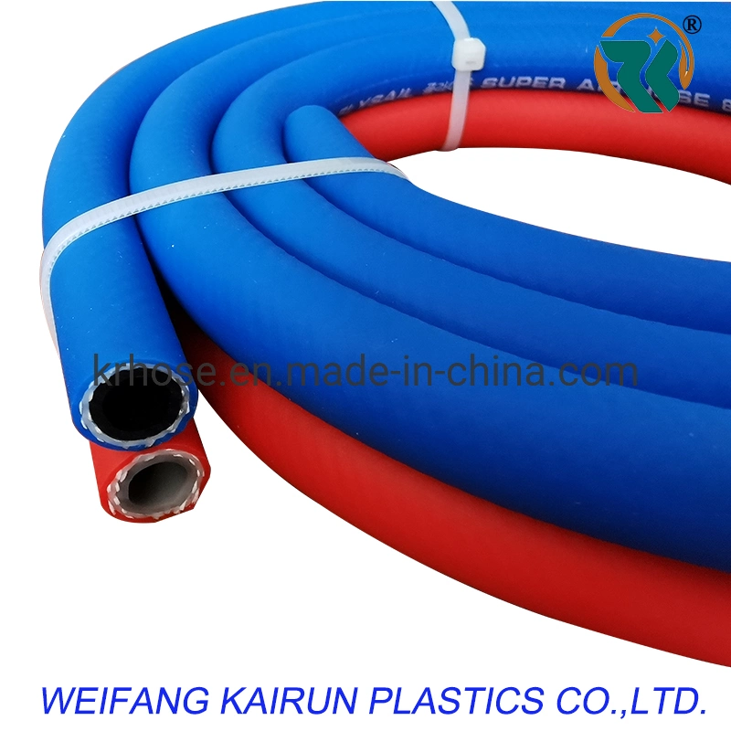 High quality/High cost performance  Flexible High Pressure 8mm Air Hose Twin Welding Oxygen and Acetylene Hose