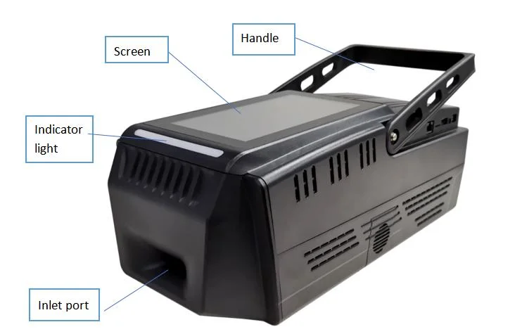 Portable Dual Mode Explosive & Drugs Detector for Security Inspection at Airport