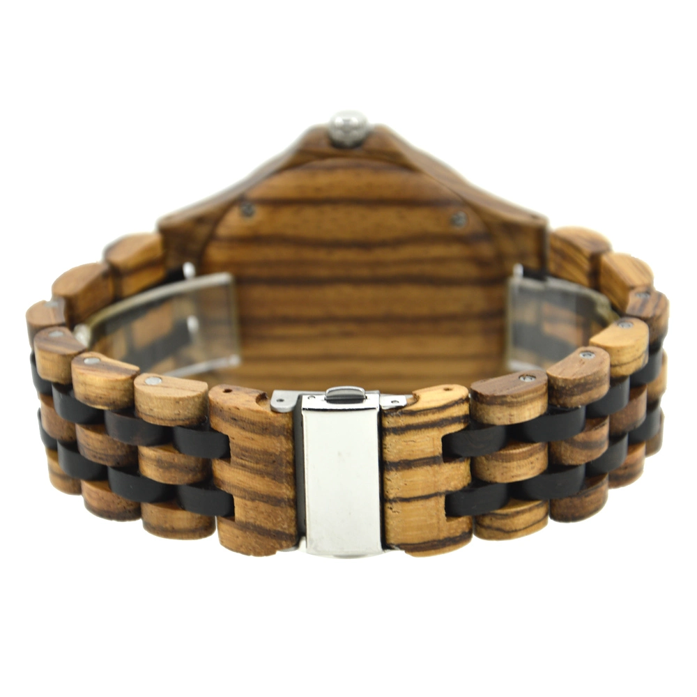 Wood Watch Factory Bewell Luxury Watches Men Wrist Custom Logo Wooden Wristwatches Relogio Masculino