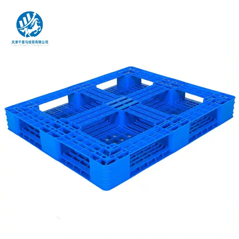 High quality/High cost performance  HDPE Custom Heavy Duty Single Sided Plastic Pallets Plastic Grid Warehouse Tray Pallet for Rack Shelf