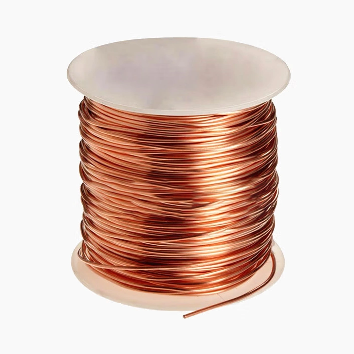 La résistance thermique de la soudure mince fil de cuivre dénudé avec 0,8 mm 1 mm 6 AWG 2/0 nue pour émaillé de soudure électrique