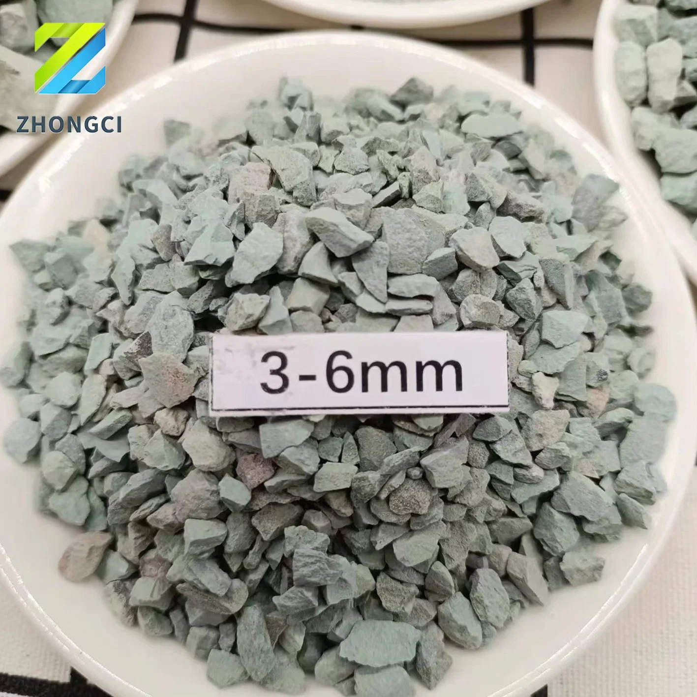 Zhongci Natural Zeolite Stone / Clinoptilolite Zeolite Sand for Water Filter Media