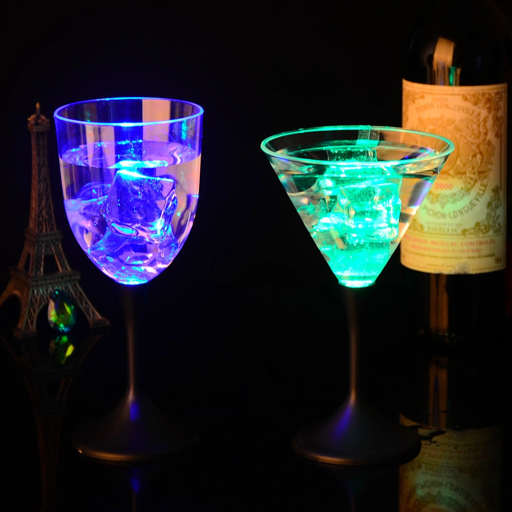 Color Changing Pub Party Flashing Plastic LED Light Party Glasses LED Cups