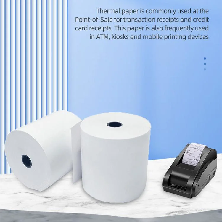 Customized Packaging Thermal Paper Roll Cash Register Rolls