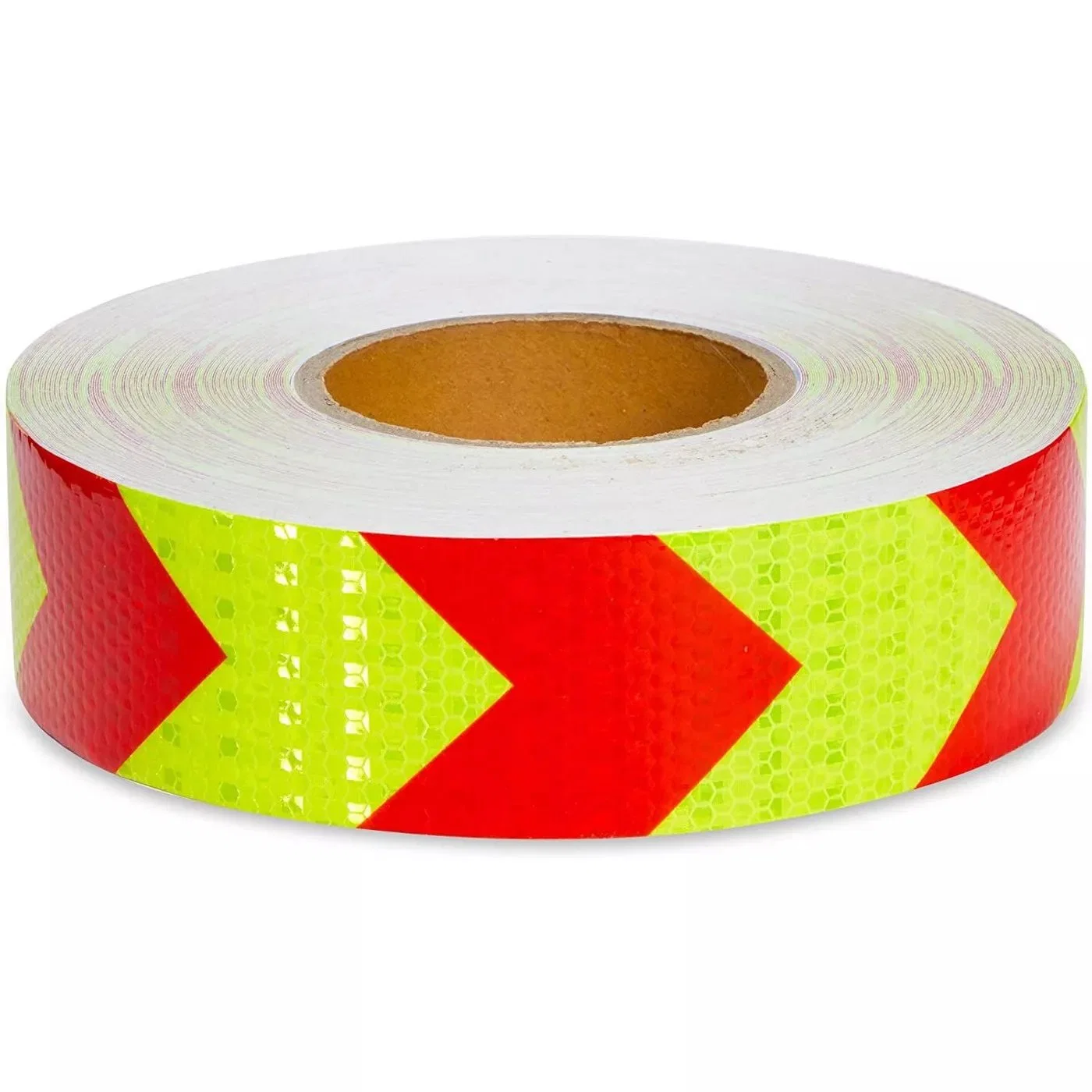 High Visibility Arrow Pattern PVC Safety Reflective Tape for Trucks, Trailers, Heavy Vehicles