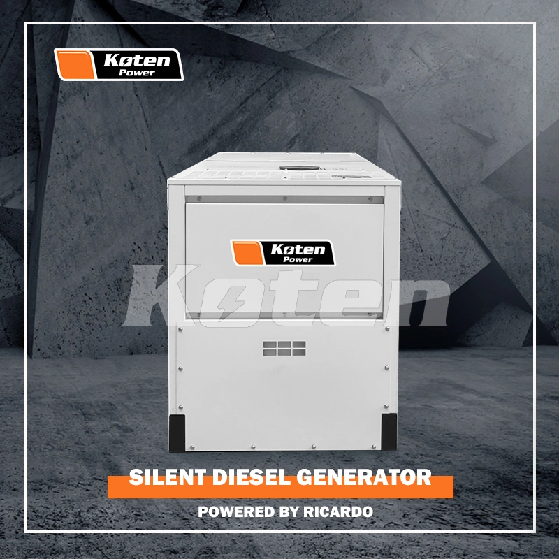 25 kVA 20 Kw Ricardo N4100ds-30 Sound Proof Diesel Generator