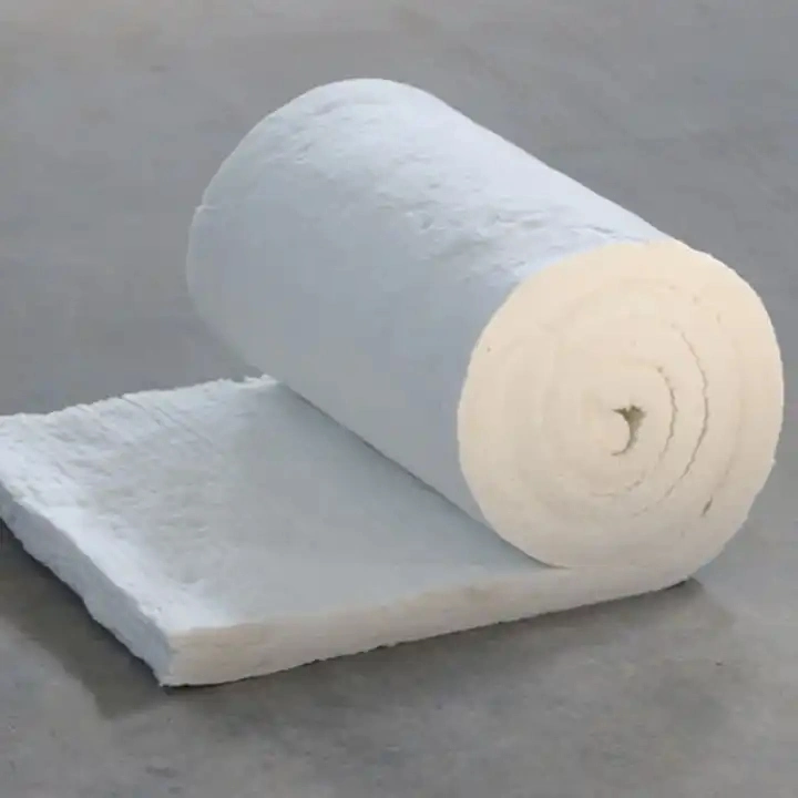 High Temperature 25mm Pipe Insulation Ceramic Fiber Blanket with Insulating Insulation Refractory for Blast Furnace