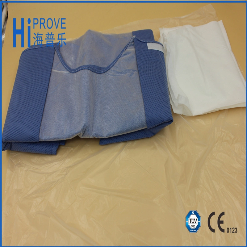 PP /SMS Sterile Disposable Medical Gowns / Isolation Gown