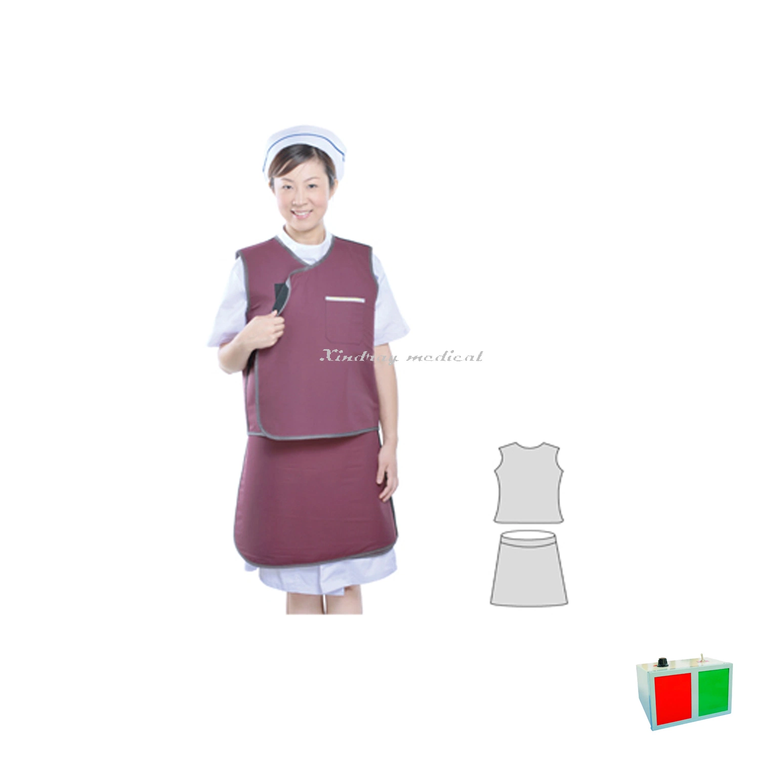 Professional Factory Directly Sell X Ray Protective Lead Apron Set with Radioactive Shielding with Top Quality