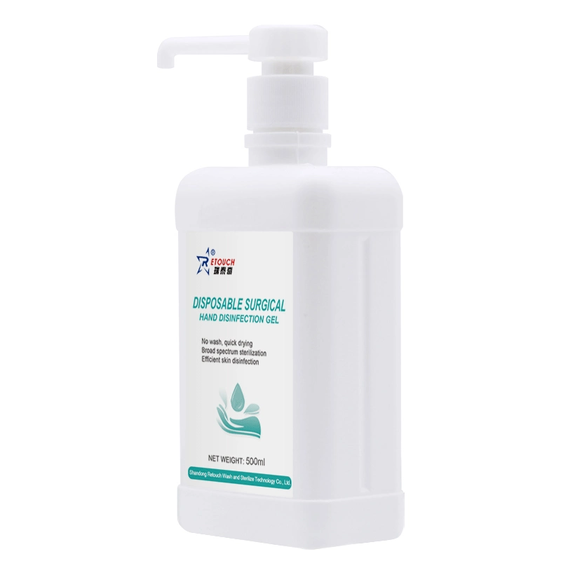 Comercio al por mayor 500ml de alcohol al 75% Antibacterias mano Gel higienizador