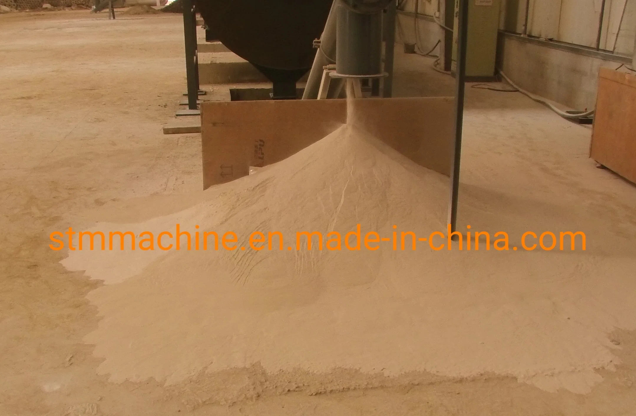 Rotary Type Compact Complete Drying Production Line Triple Pass Three Cylinder Sand Dryer Machinery