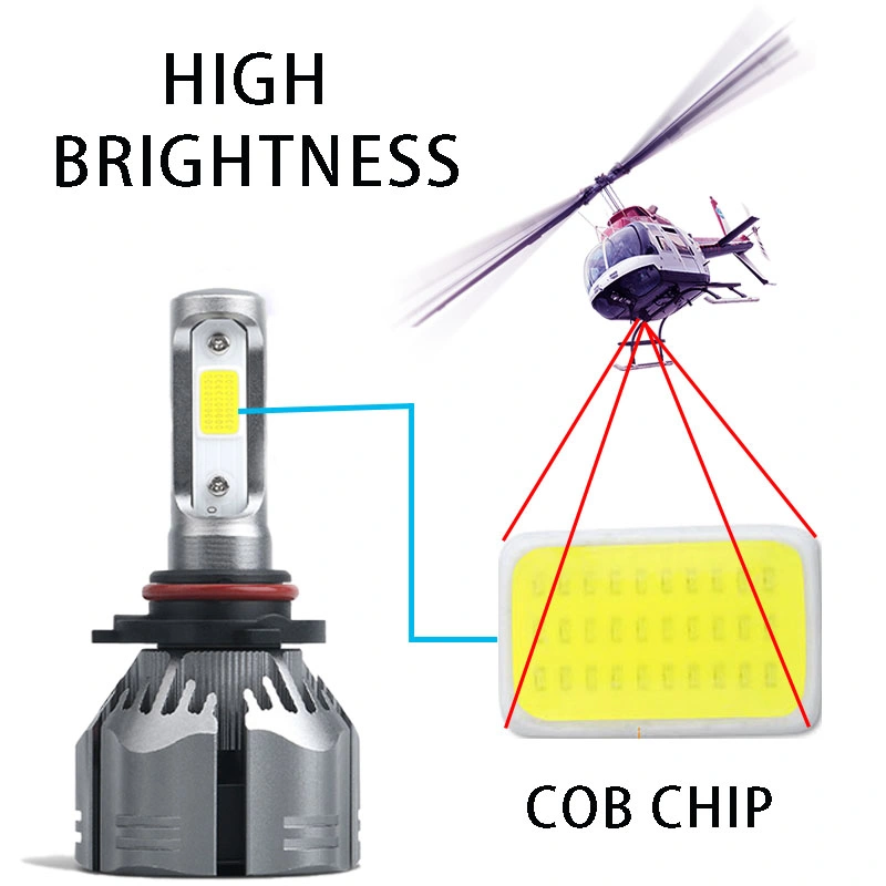 All in One Wholesale/Supplier COB LED with High Power LED Headlight R11 High Lumen for Motorcycle Car