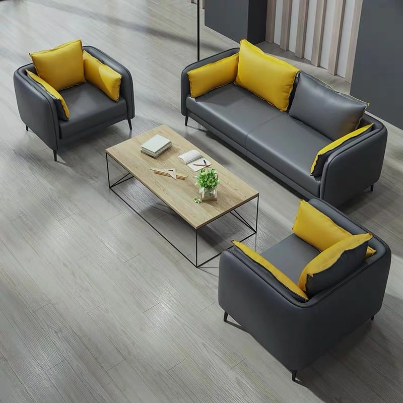 Nouveau design salle de séjour de 2 couleurs Sectional 1+1+3 Accueil Mobilier canapé