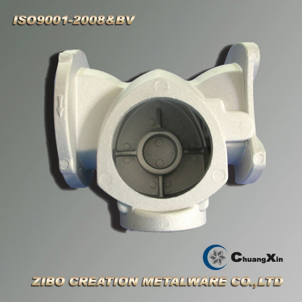 Gravity Die Casting Process Aluminum Alloy Water Treatment Equipment Diaphragm Metering Pump Housing