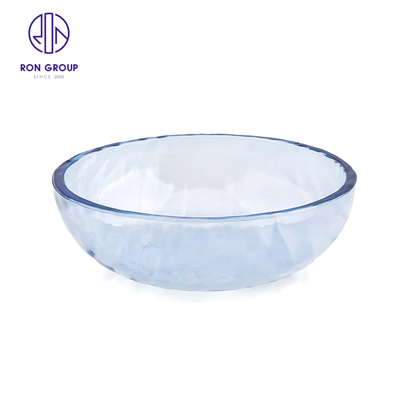 Wholesale/Supplier High Transparency PC Plastic Plate Fruit Snack Food Dish for Hotel Restaurant Wedding Party