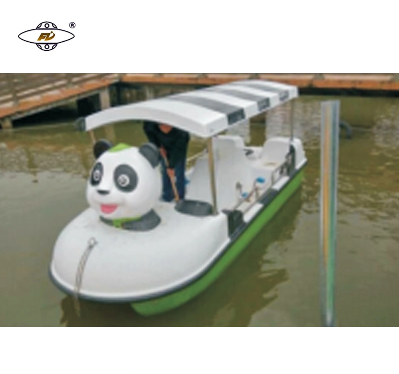 Good Quality FRP Cartoon Pedal Boat with Multiple Styles for Children&prime; S Parks