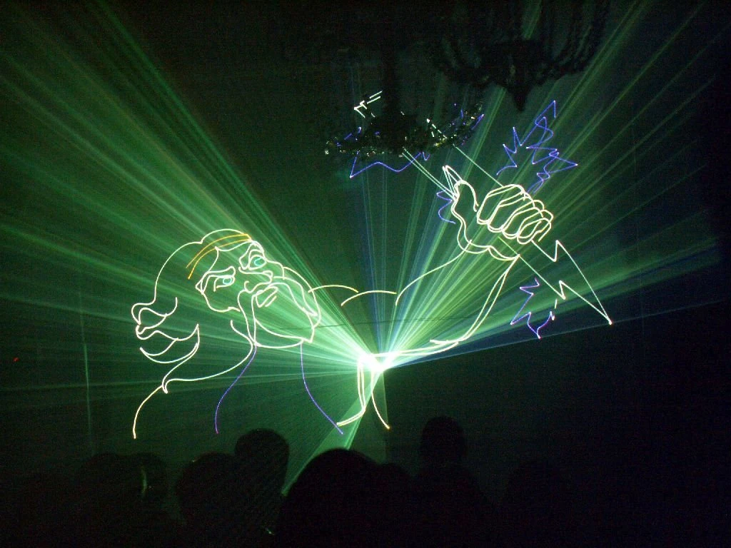 Party Bühne Laser-Lichter Disco Laser-Beleuchtung In Farbe Gemischt Animation Laser Licht für Night Club