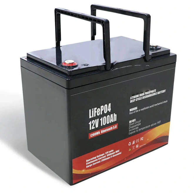 Système de stockage d'énergie de batteries LiFePO4 pour système solaire, vélo électrique et camping-car, pack de batteries au lithium-ion 12/24/36/48V 100/200/300ah/400ah.