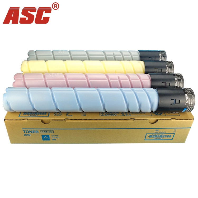 Tn512 Konica Minolta CYMK Toner Cartridge Set for Bizhub C454 C554