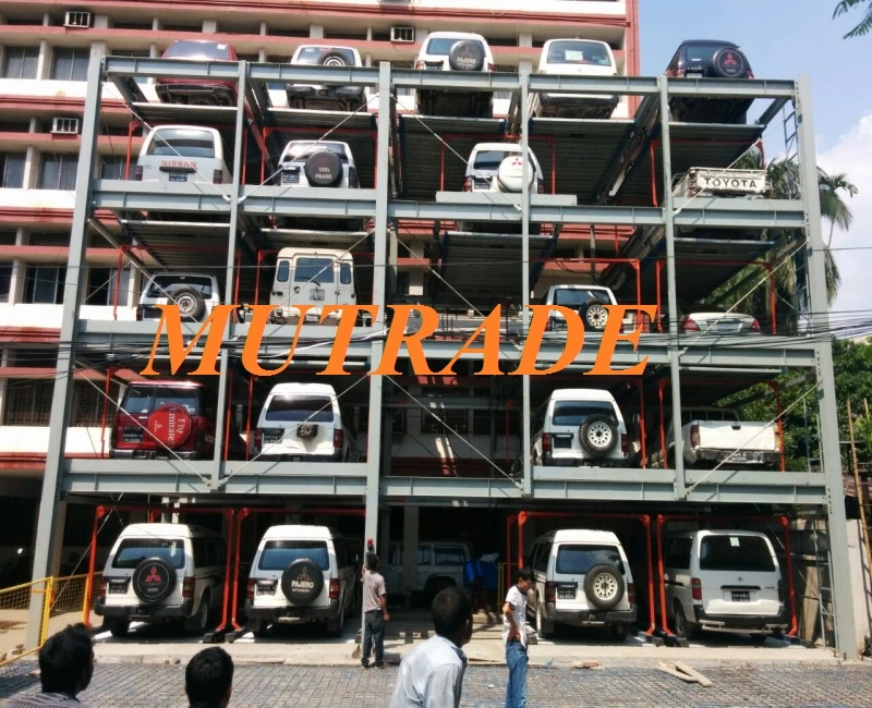 Multi-Level Smart Car Parking System Project for Car Garage and Car Storage