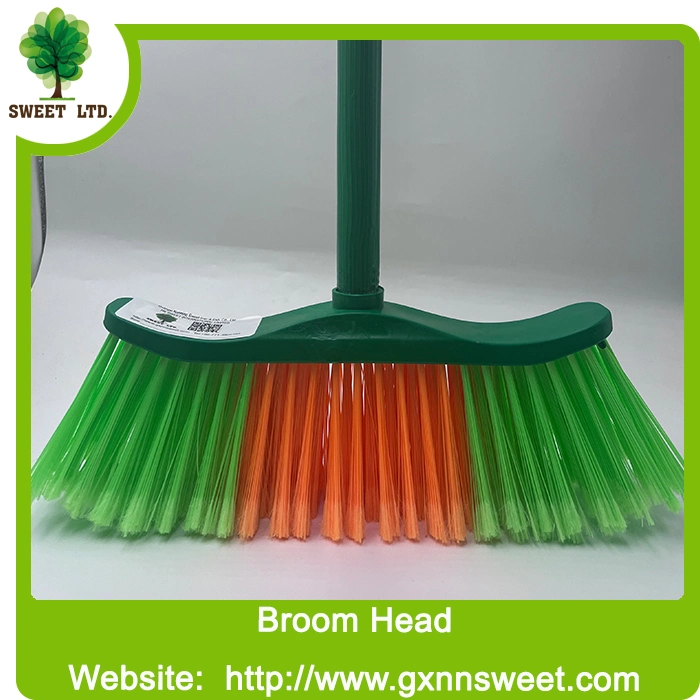 Factory Direct Sales Broom and Dustpan Cleaning Brush with Wooden Handle Broom 2.2X120cm Made in China