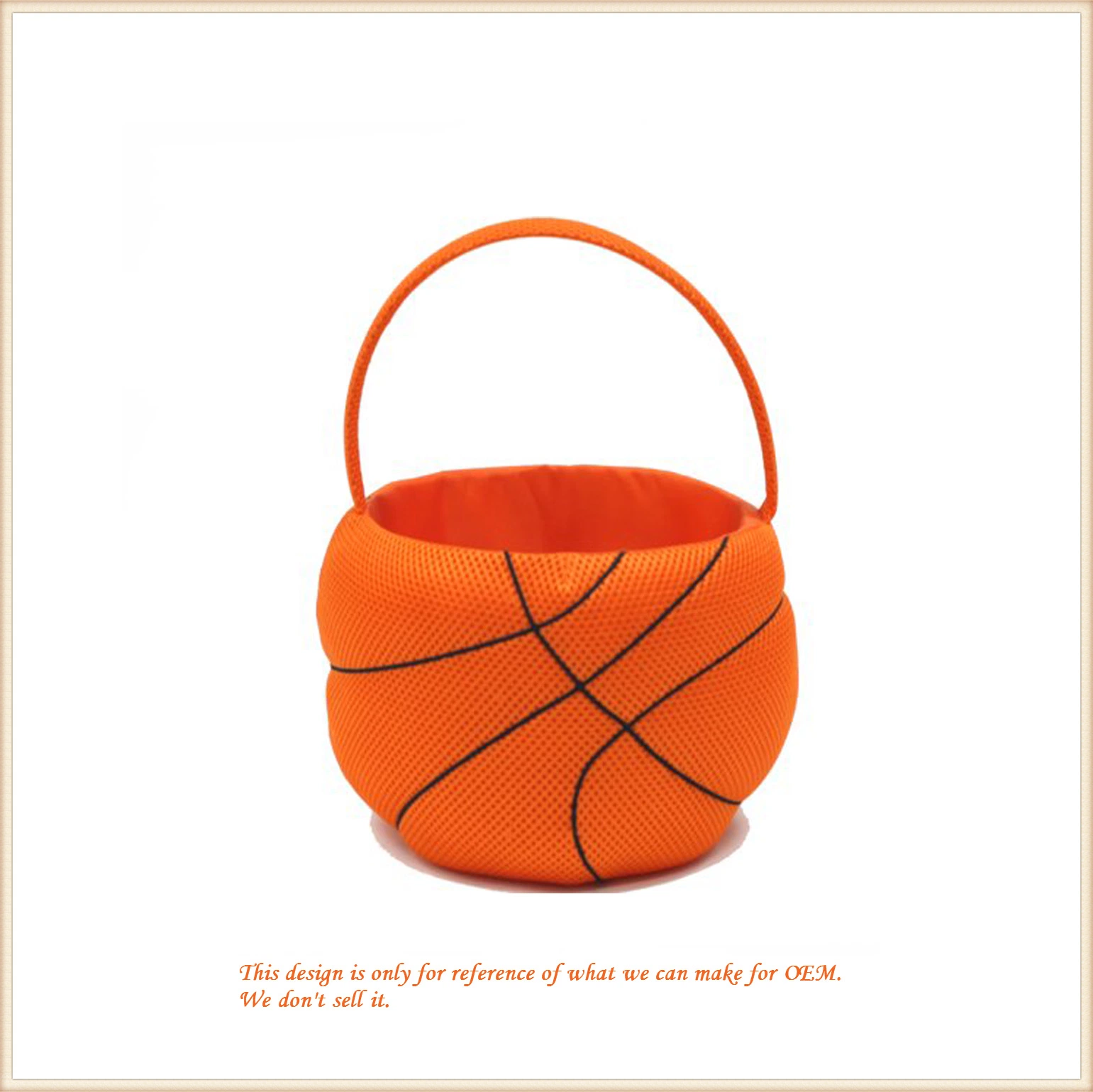 Stuffed Toy Kid&prime; S Snack Bag/ Rugby Basket Children Toys/ Custom Plush Toy