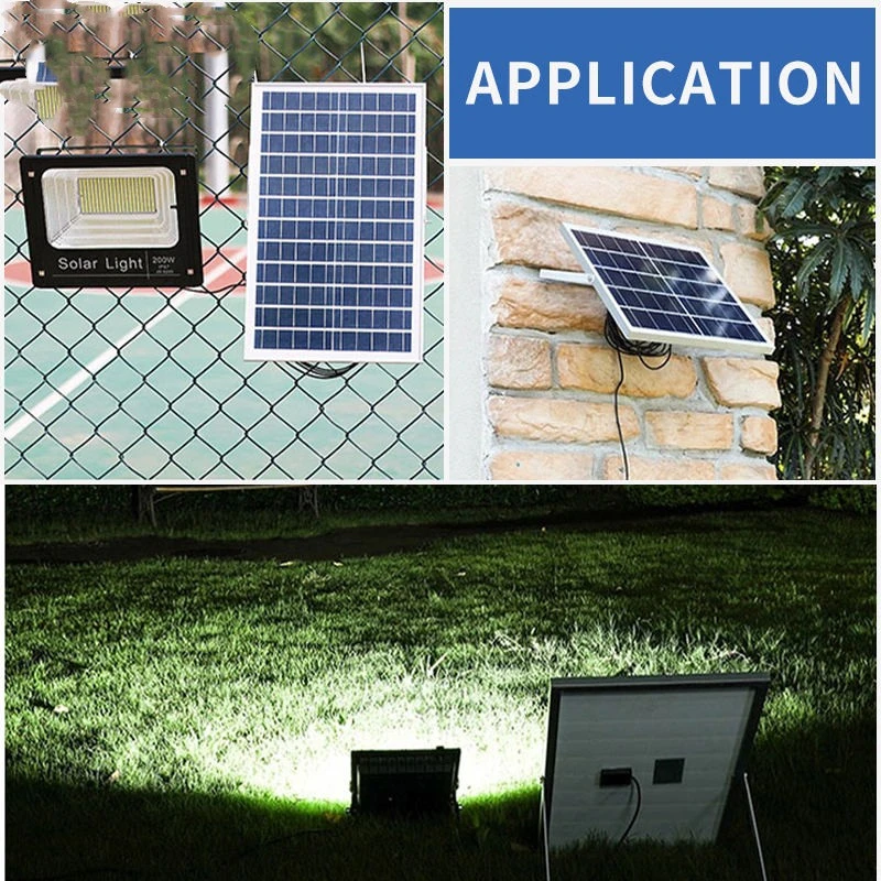 Hot Sell IP65 Outdoor Using Waterproof Solar Flood Light 150 Solar LED Floodlights for Garden