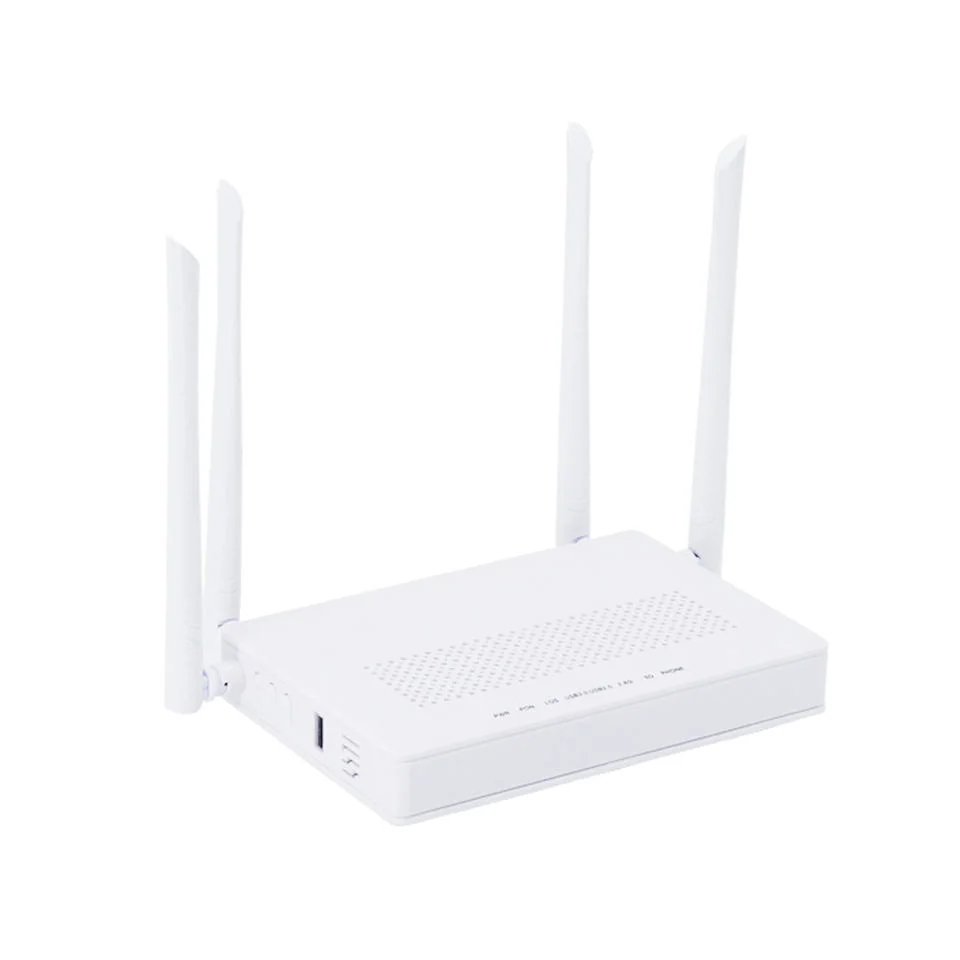 4GE+2*POTS + Wi-Fi 2,4G&amp;5g módem Epon de doble banda router Wi-Fi Epon Para la solución de acceso óptico