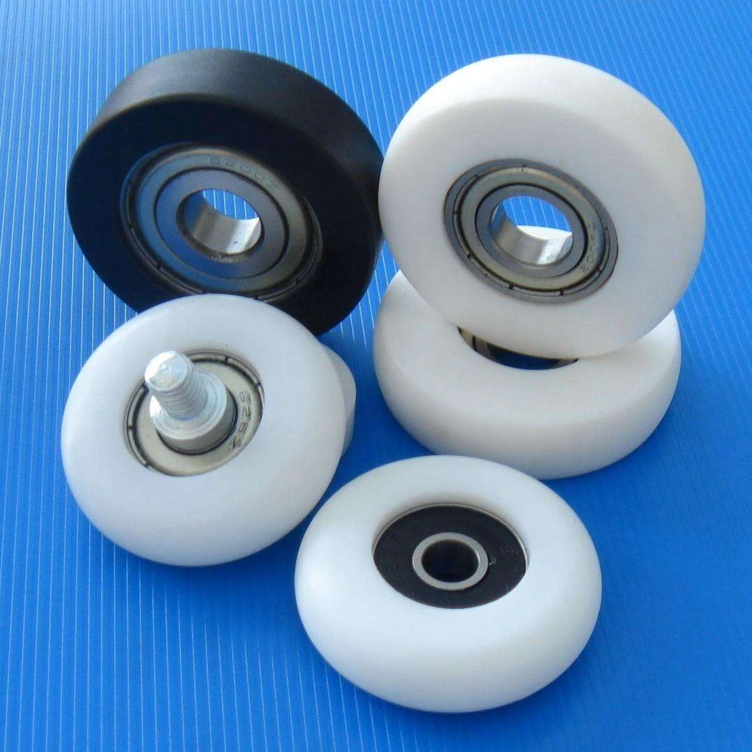 OEM Nylon / ABS / POM Plastic Sliding Window and Door Pulley Wheel with Bearing