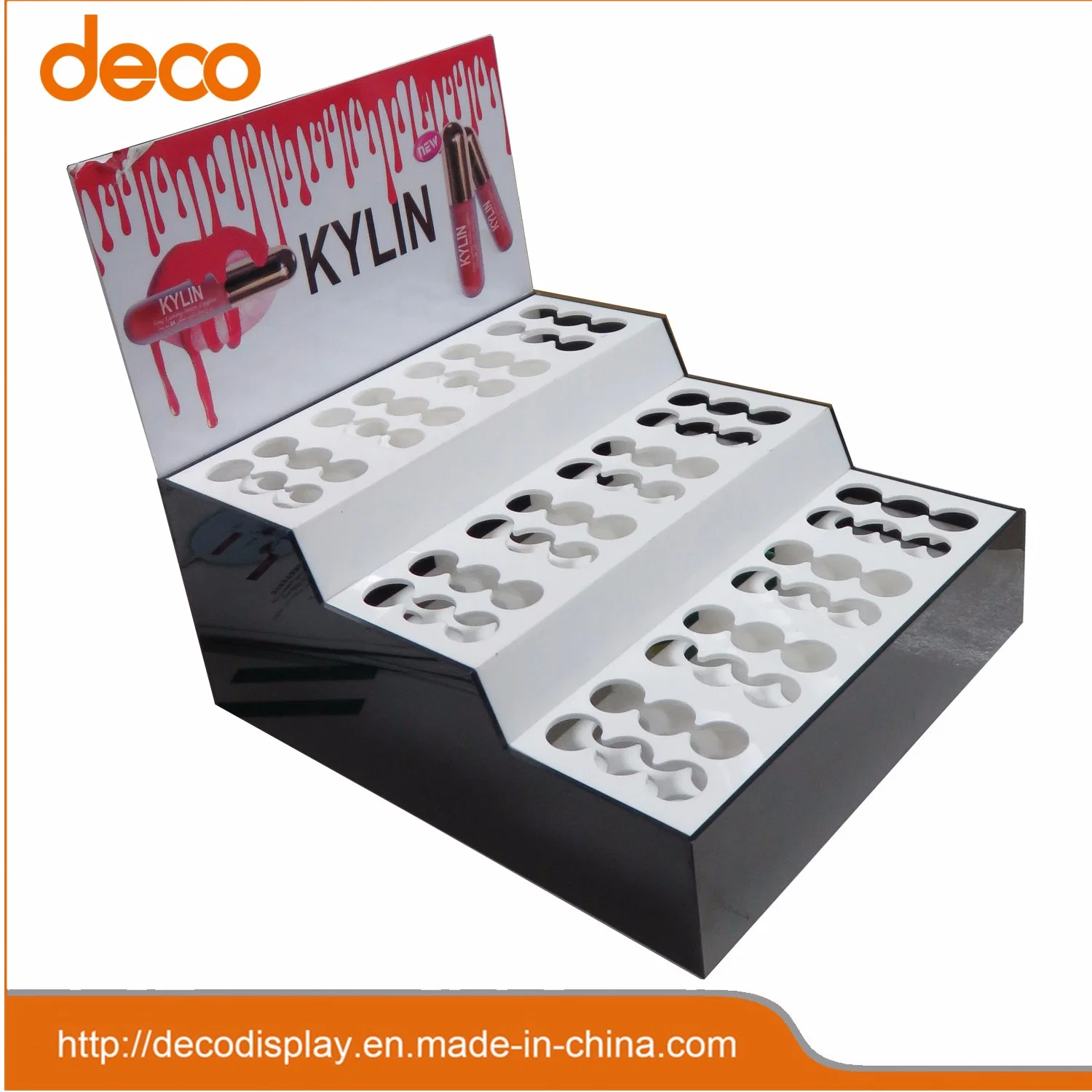 Cosmetic Plastic Acrylic Display Case Display Box for Retail