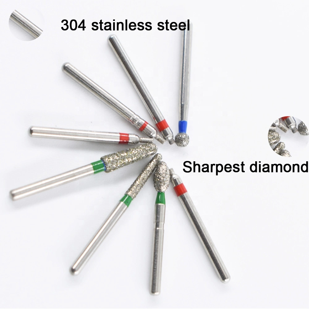 Diamond Dental Abrasive Burs Sample in Dentistry Tz Series