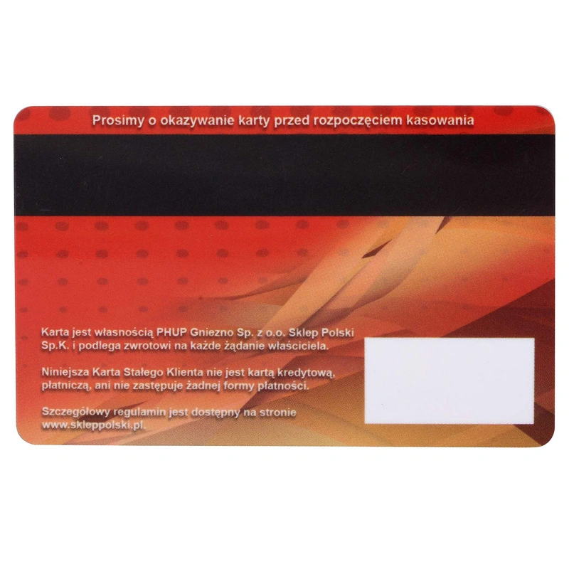 Custom Printing Membership Cards for Welcome to Club with Magnetic Strip and Chip