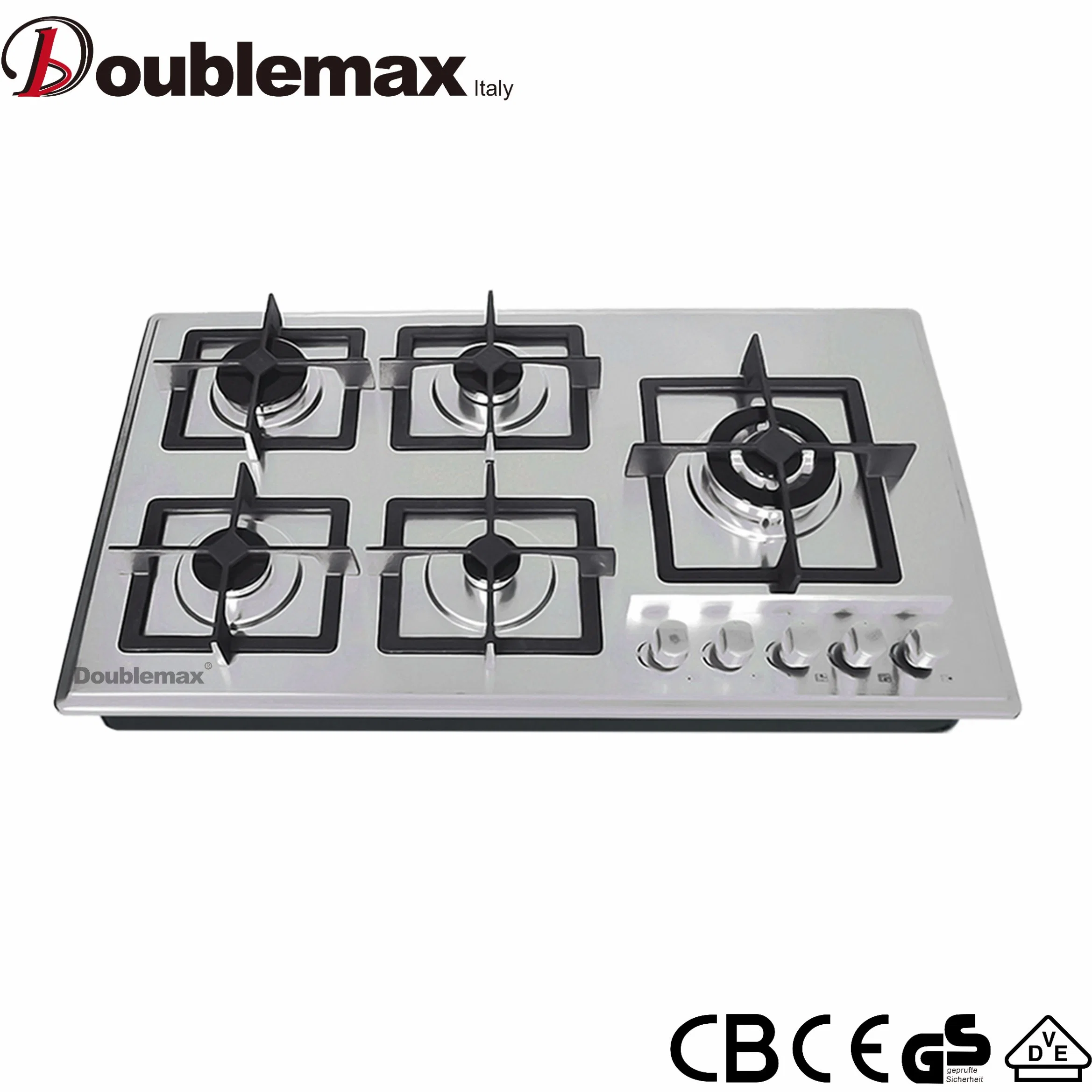 High Quaitly Free Standing تدمج الغاز Cooker 5 Gas Burners جهاز طهو