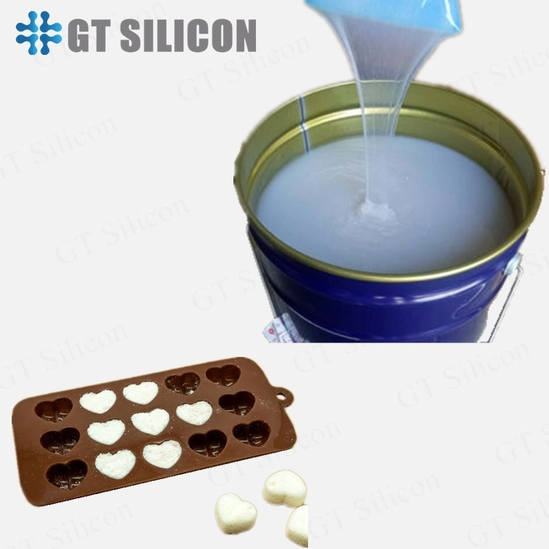 Deux composés de caoutchouc de silicone de guérison pour plus de nourriture de moules